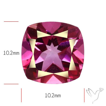 Faceted Pink Topaz