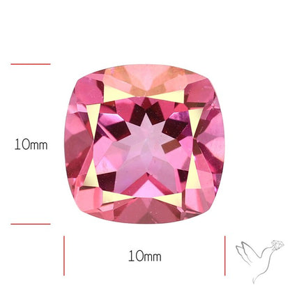 Faceted Pink Topaz
