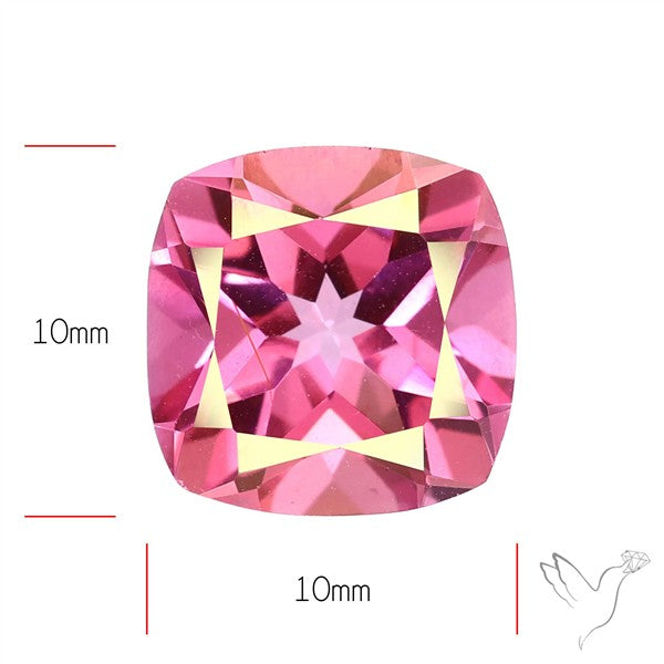 Faceted Pink Topaz