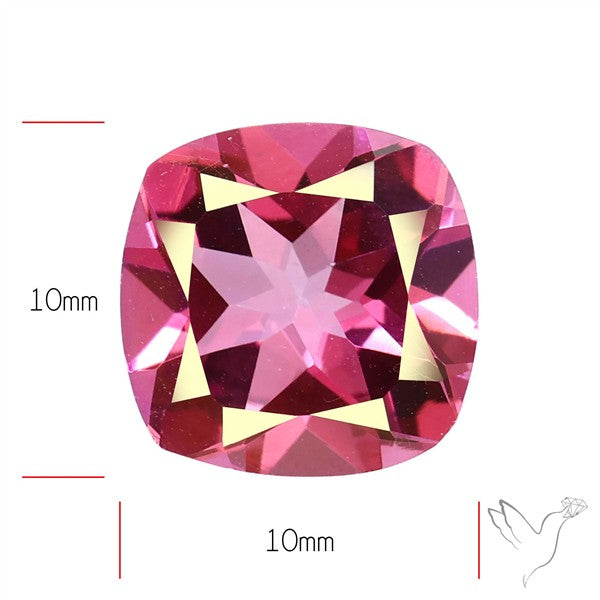 Faceted Pink Topaz