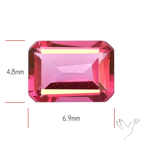 Faceted Pink Topaz