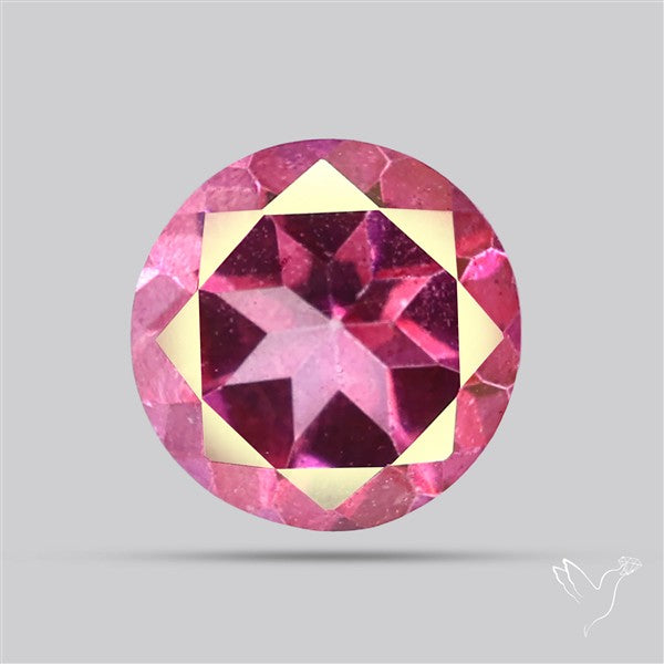 Faceted Pink Topaz