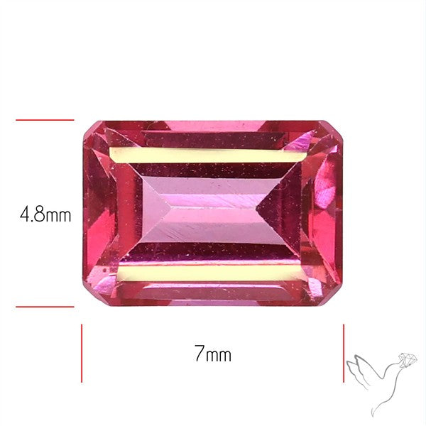 Faceted Pink Topaz