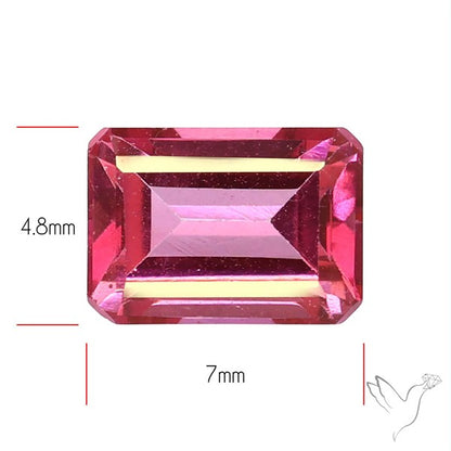 Faceted Pink Topaz