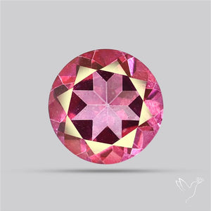 Faceted Pink Topaz