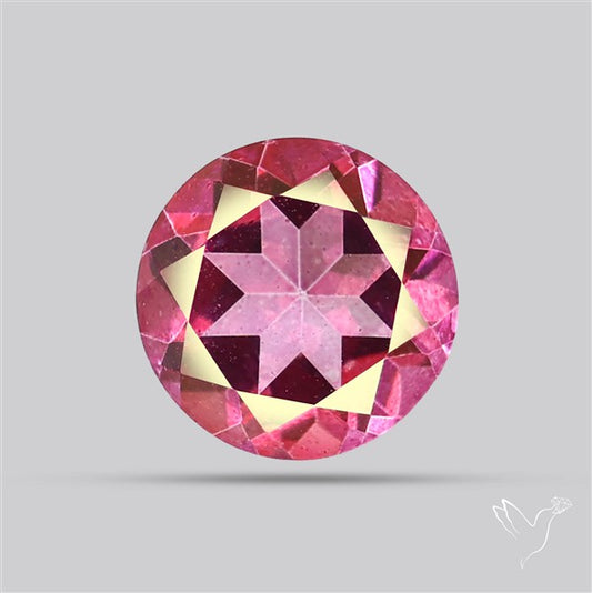 Faceted Pink Topaz