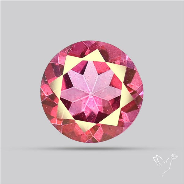 Faceted Pink Topaz