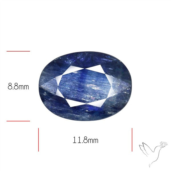 Velvet Sheen Blue Sapphire Fine Gemstone