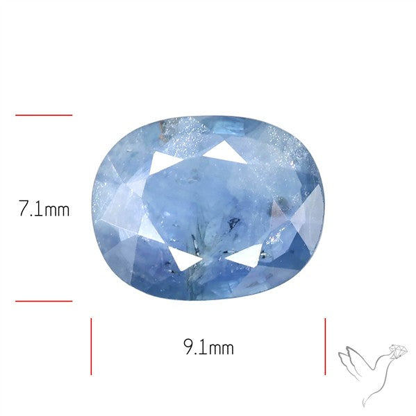 Velvet Sheen Blue Sapphire Fine Gemstone