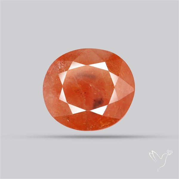 Faceted Orange Multi Sapphire Fine Gemstone