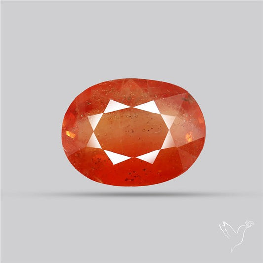 Faceted Orange Multi Sapphire Fine Gemstone
