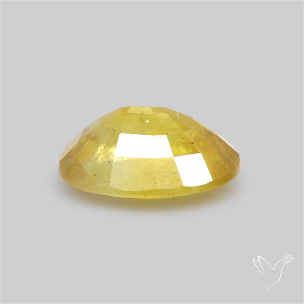 Faceted Yellow Multi Sapphire Fine Gemstone