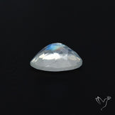 Indian Rainbow Moonstone Faceted Fine Gemstone High Grade