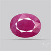 Faceted Indian Ruby Fine Gemstone