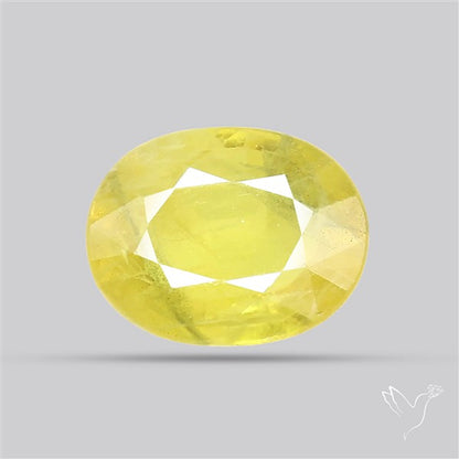 Faceted Yellow Multi Sapphire Fine Gemstone