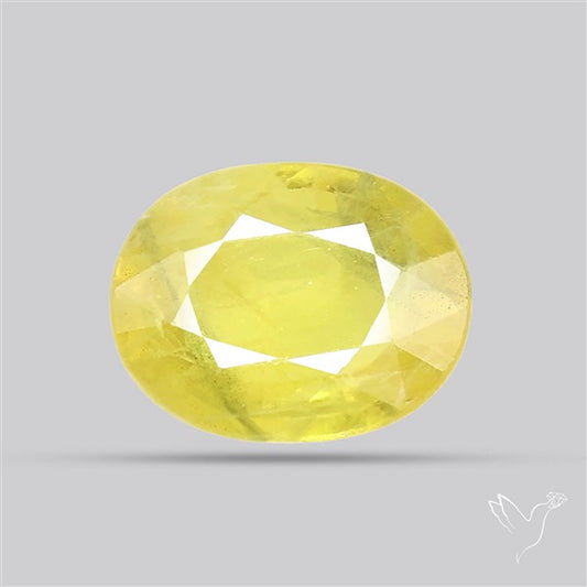Faceted Yellow Multi Sapphire Fine Gemstone