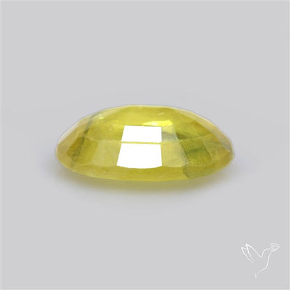 Faceted Yellow Multi Sapphire Fine Gemstone