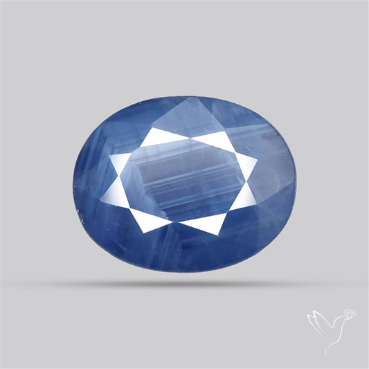 Velvet Sheen Blue Sapphire Fine Gemstone