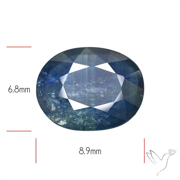 Velvet Sheen Blue Sapphire Fine Gemstone