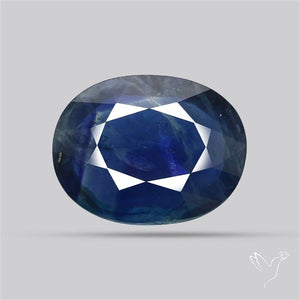 Velvet Sheen Blue Sapphire Fine Gemstone