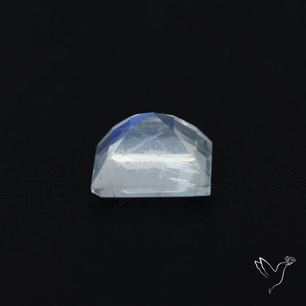 Indian Rainbow Moonstone Faceted Fine Gemstone High Grade