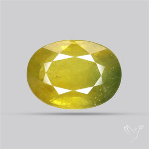 Faceted Yellow Multi Sapphire Fine Gemstone