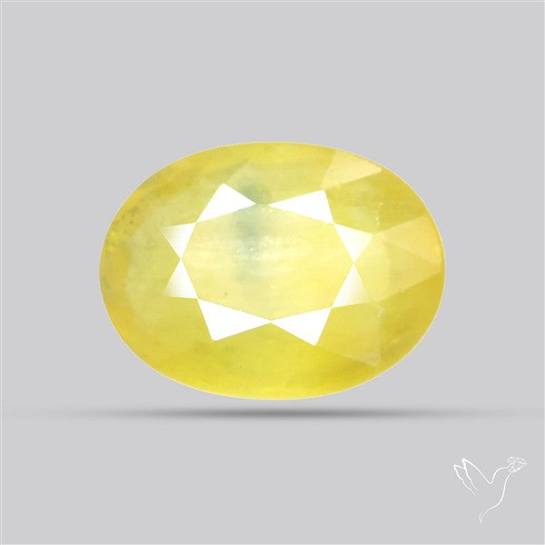 Faceted Yellow Multi Sapphire Fine Gemstone