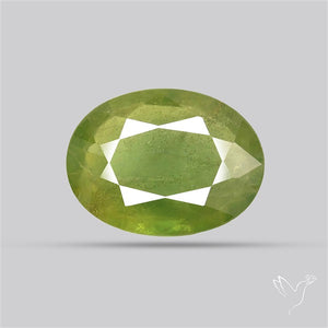 Faceted Green Multi Sapphire Fine Gemstone