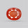 Faceted Orange Multi Sapphire Fine Gemstone