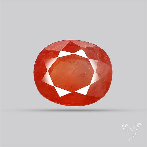 Faceted Orange Multi Sapphire Fine Gemstone