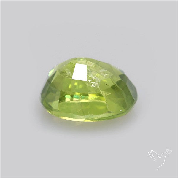 Faceted Green Multi Sapphire Fine Gemstone