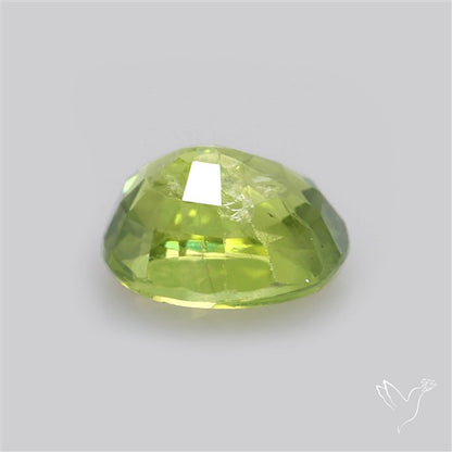 Faceted Green Multi Sapphire Fine Gemstone