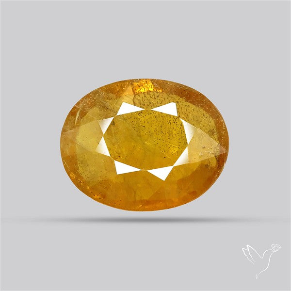 Faceted Yellow Multi Sapphire Fine Gemstone