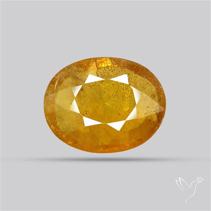 Faceted Yellow Multi Sapphire Fine Gemstone