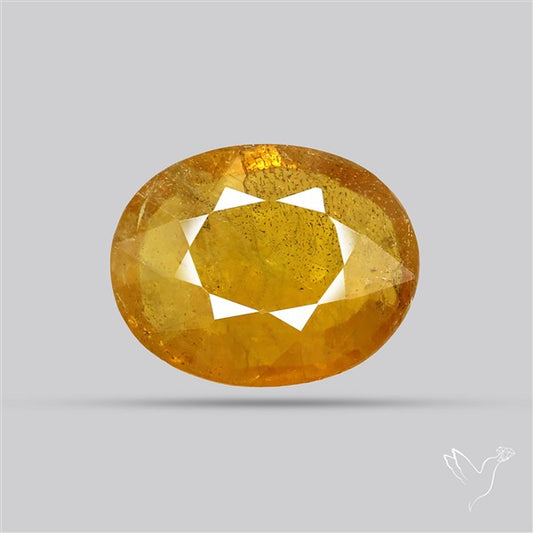 Faceted Yellow Multi Sapphire Fine Gemstone