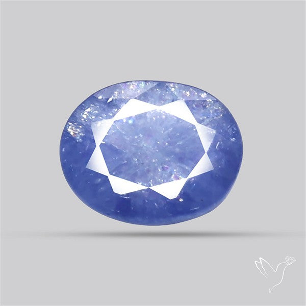 Faceted Blue Sapphire Fine Gemstone