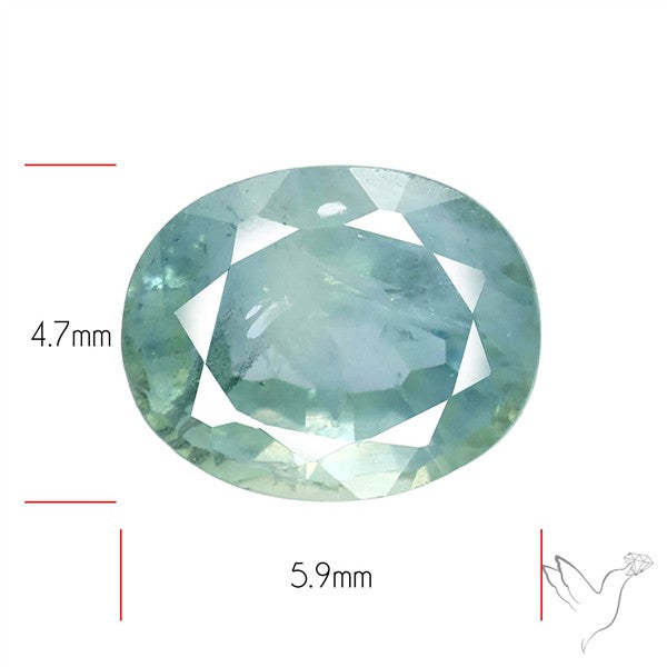 Faceted Blue Sapphire Fine Gemstone