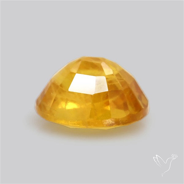 Faceted Yellow Multi Sapphire Fine Gemstone