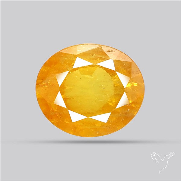 Faceted Yellow Multi Sapphire Fine Gemstone