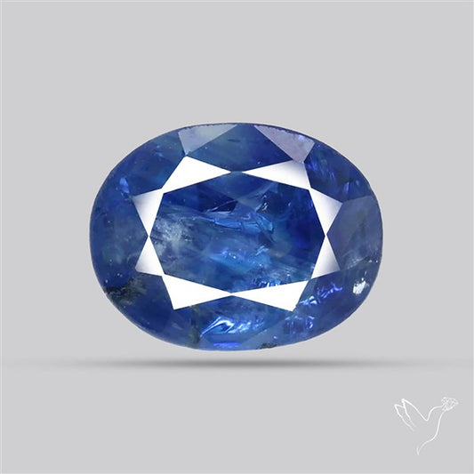 Faceted Blue Sapphire Fine Gemstone