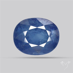 Faceted Blue Sapphire Fine Gemstone