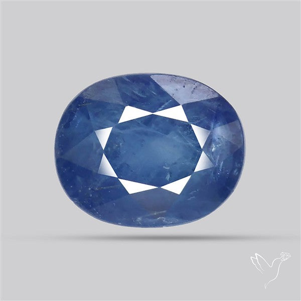Faceted Blue Sapphire Fine Gemstone