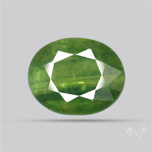 Faceted Green Multi Sapphire Fine Gemstone