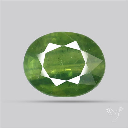 Faceted Green Multi Sapphire Fine Gemstone