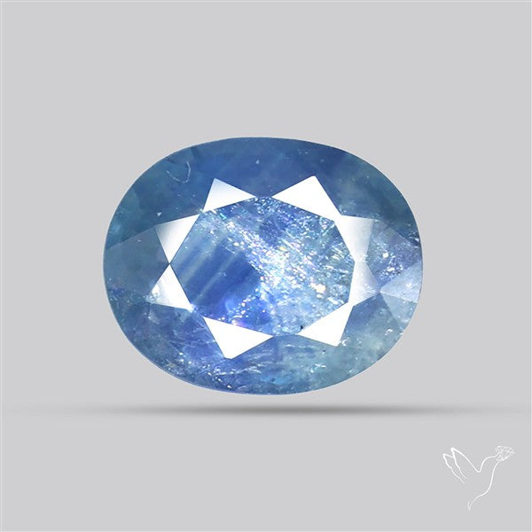 Faceted Blue Sapphire Fine Gemstone
