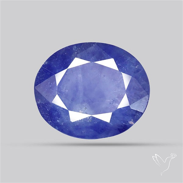 Faceted Blue Sapphire Fine Gemstone