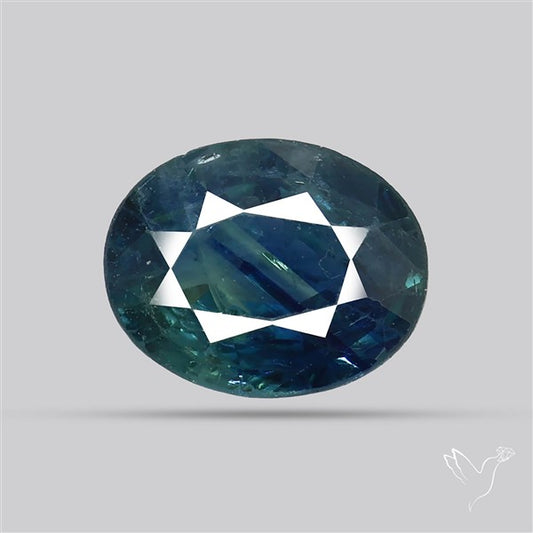 Faceted Blue Sapphire Fine Gemstone