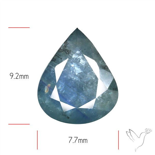 Velvet Sheen Blue Sapphire Faceted Fine Gemstone