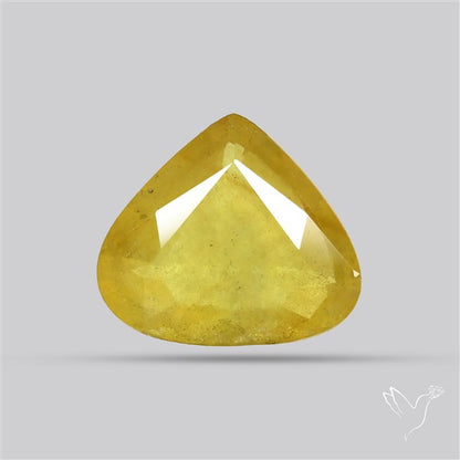 Faceted Yellow Multi Sapphire Fine Gemstone
