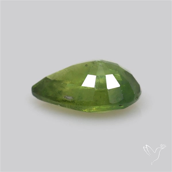 Faceted Green Multi Sapphire Fine Gemstone